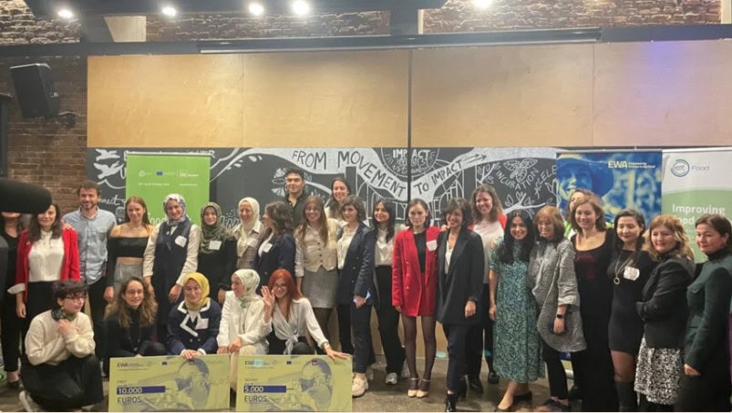 Palgae Biotechnology Research ekibi, inovasyon ve sürdürülebilirlik odaklı bir toplantıda bir a.